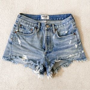AGOLDE Parker Vintage Cut Off Short in Swapmeet